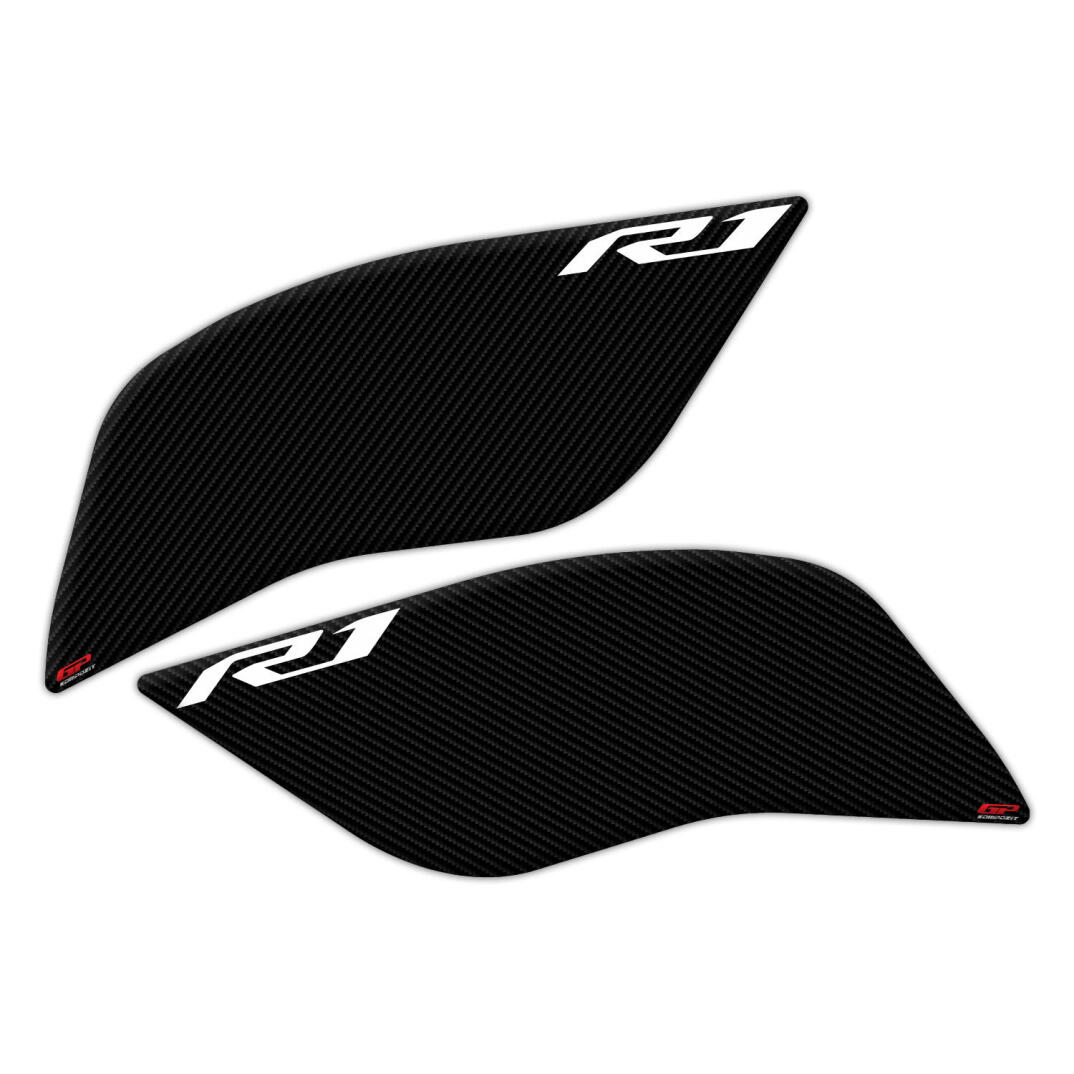 GP Kompozit Yamaha R1 2015-2023 Uyumlu Tank Pad Seti Karbon - 3