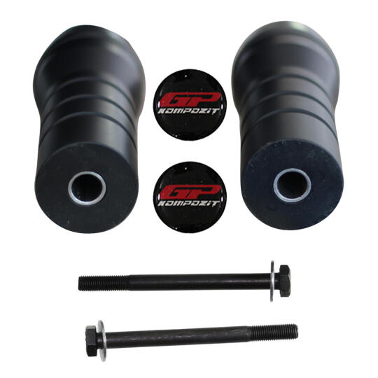 GP Kompozit Yamaha R25 2015-2018 Uyumlu Motor Koruma Takozu Siyah (1)