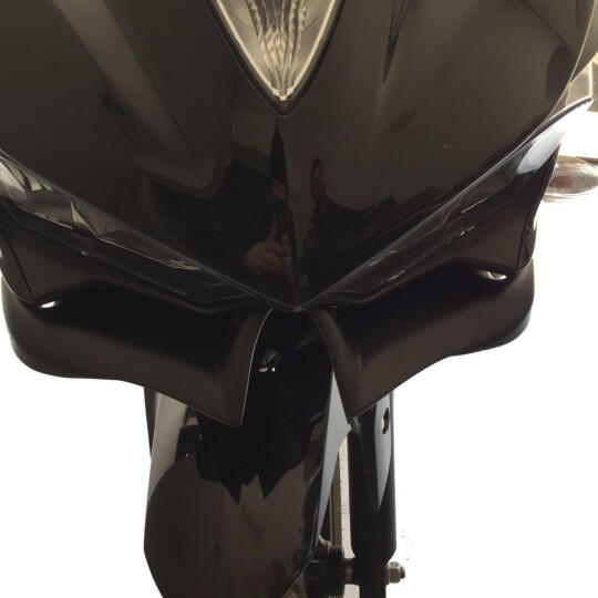 GP Kompozit Yamaha R25 2015-2018 Uyumlu Winglet Siyah - 5