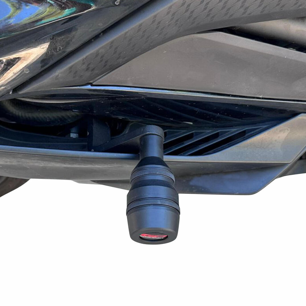 GP Kompozit Yamaha R25 2019-2024 Uyumlu Motor Koruma Takozu Siyah - 3