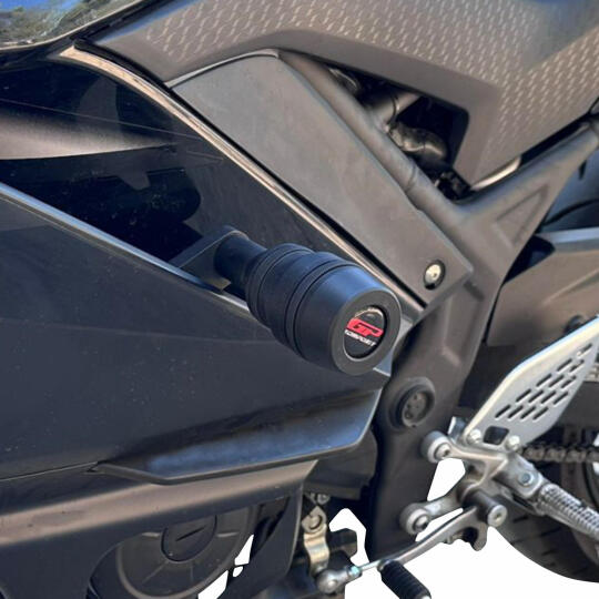 GP Kompozit Yamaha R25 2019-2024 Uyumlu Motor Koruma Takozu Siyah - 5