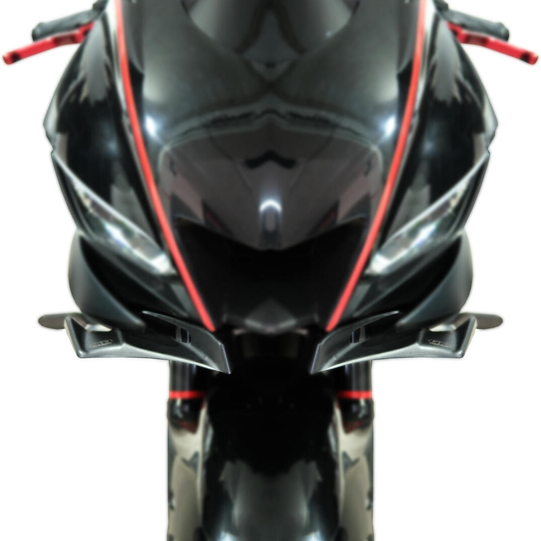 GP Kompozit Yamaha R25 2019-2024 Uyumlu Winglet Siyah - 2