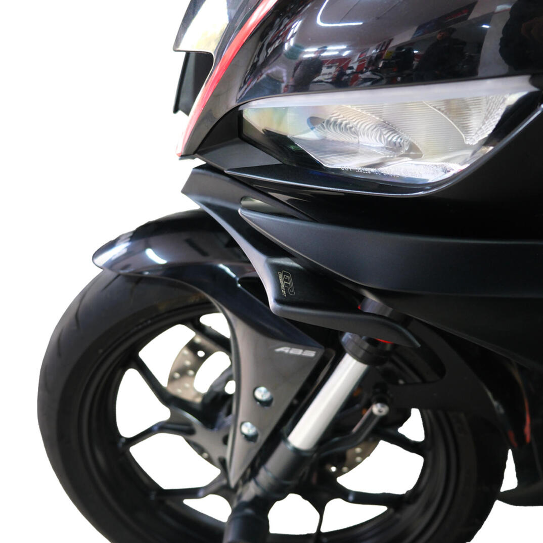 GP Kompozit Yamaha R25 2019-2024 Uyumlu Winglet Siyah - 3