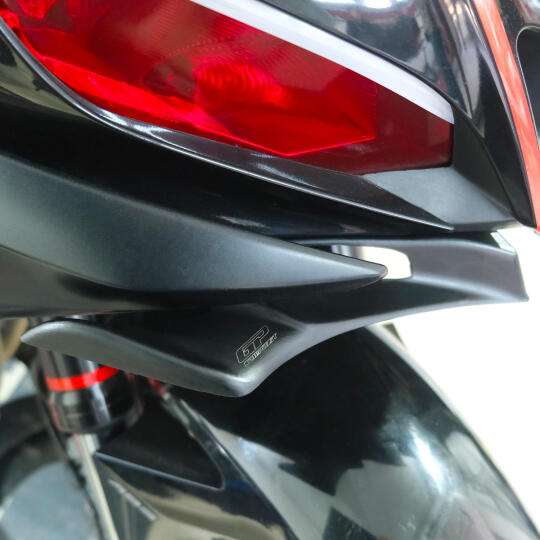 GP Kompozit Yamaha R25 2019-2024 Uyumlu Winglet Siyah - 4