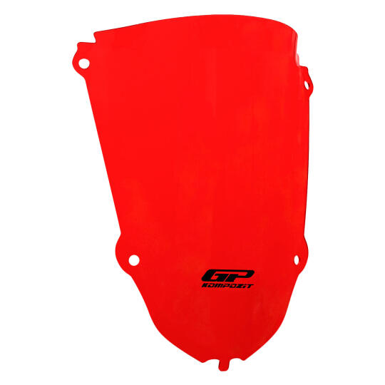 GP Kompozit Yamaha R25 2019-2025 Uyumlu Kısa Spor Ön Cam Kırmızı - 3