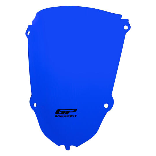 GP Kompozit Yamaha R25 2019-2025 Uyumlu Kısa Spor Ön Cam Mavi (1)