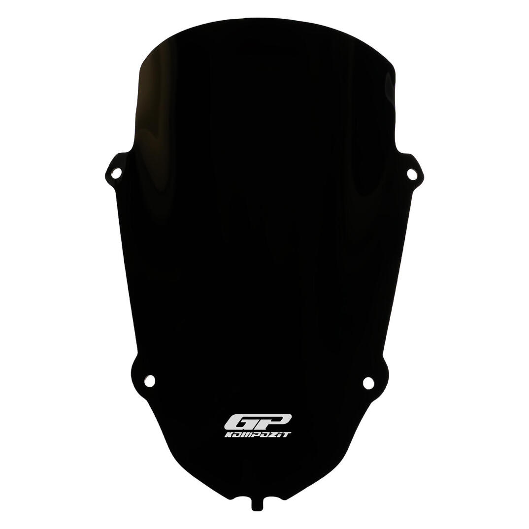 GP Kompozit Yamaha R25 2019-2025 Uyumlu Uzun Spor Ön Cam Siyah - 1