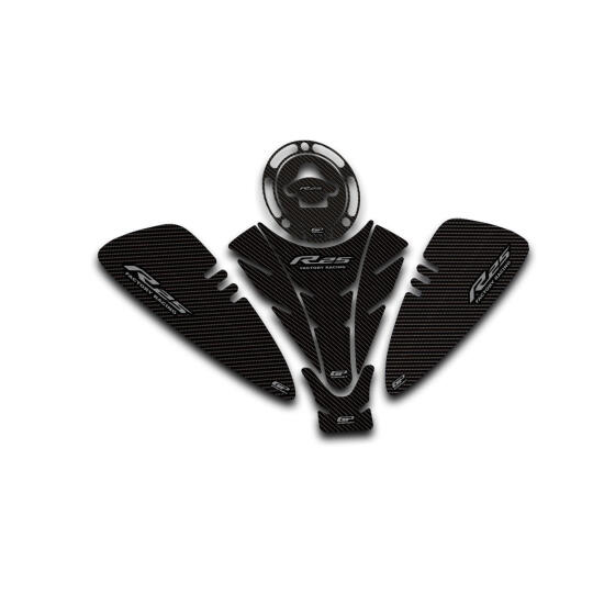 GP Kompozit Yamaha R25 2019-2026 Uyumlu Tank Pad Seti Karbon - 6