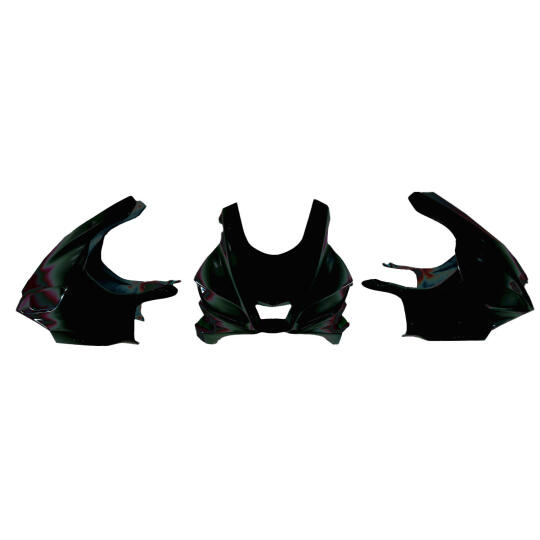GP Kompozit Yamaha R25 2019-2026 Uyumlu Yarış Grenajı Siyah