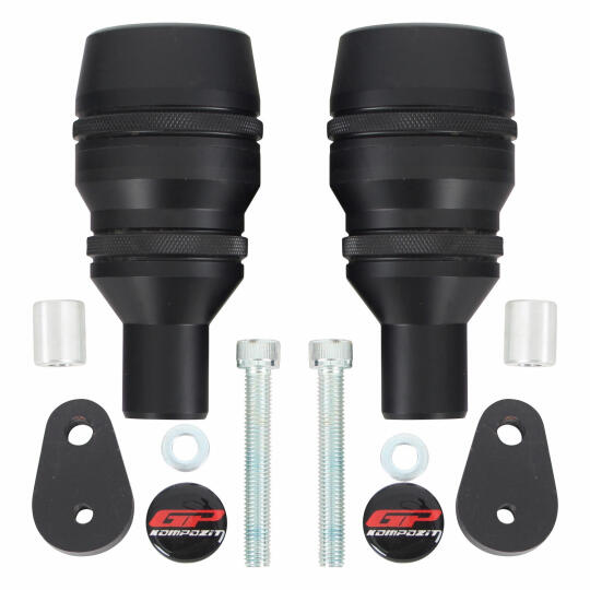 GP Kompozit Yamaha R6 2008-2016 Uyumlu Motor Koruma Takozu Siyah - 4