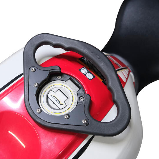 GP Kompozit Yamaha R7 2021-2024 Uyumlu Depo Üstü Artçı Tutamak Siyah - 3