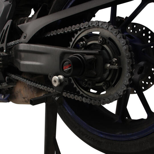 GP Kompozit Yamaha R7 2021-2024 Uyumlu Aks Koruma Takozu Seti Siyah - 3