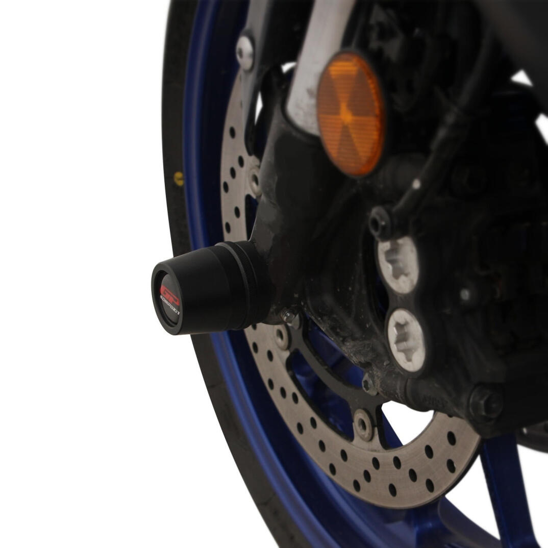 GP Kompozit Yamaha R7 2021-2024 Uyumlu Aks Koruma Takozu Seti Siyah - 5