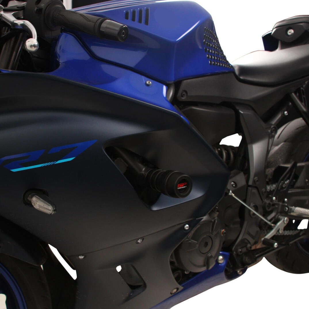 GP Kompozit Yamaha R7 2021-2024 Uyumlu Motor Koruma Takozu Siyah - 3