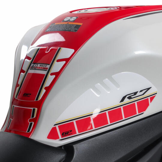 GP Kompozit Yamaha R7 2021-2024 Uyumlu Tank Pad Seti 60.Yıl - 4