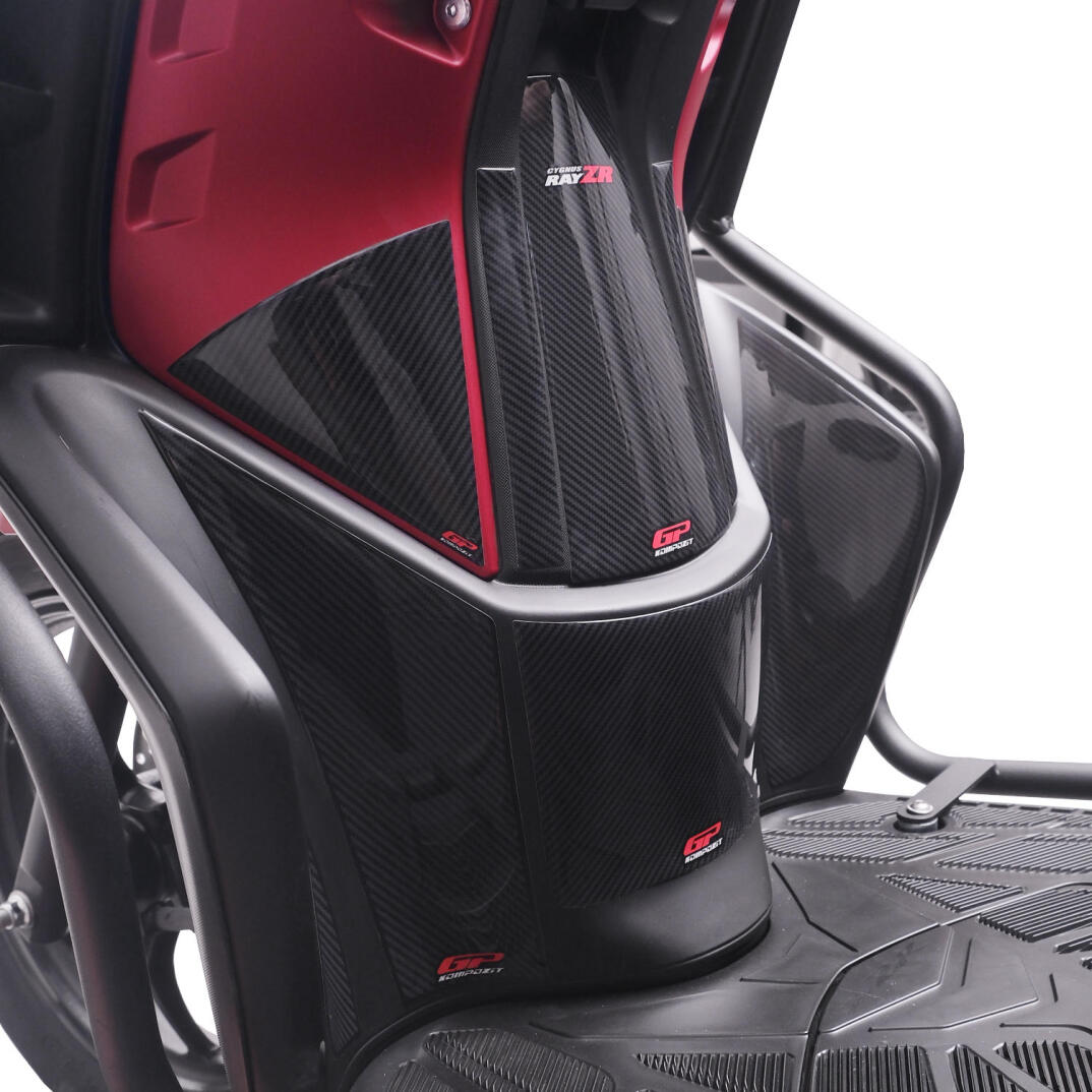 GP Kompozit Yamaha RayZR 2022-2024 Uyumlu Tank Pad Karbon - 3