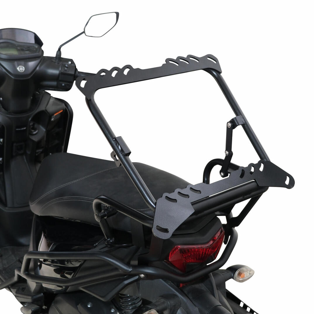 GP Kompozit Yamaha RayZR 2024 Uyumlu Damperli Çanta Demiri Siyah - 2