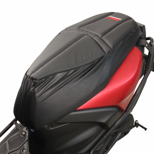 GP Kompozit Yamaha RayZR 2024 Uyumlu Motosiklet Konfor Sele Kılıfı Siyah - 3