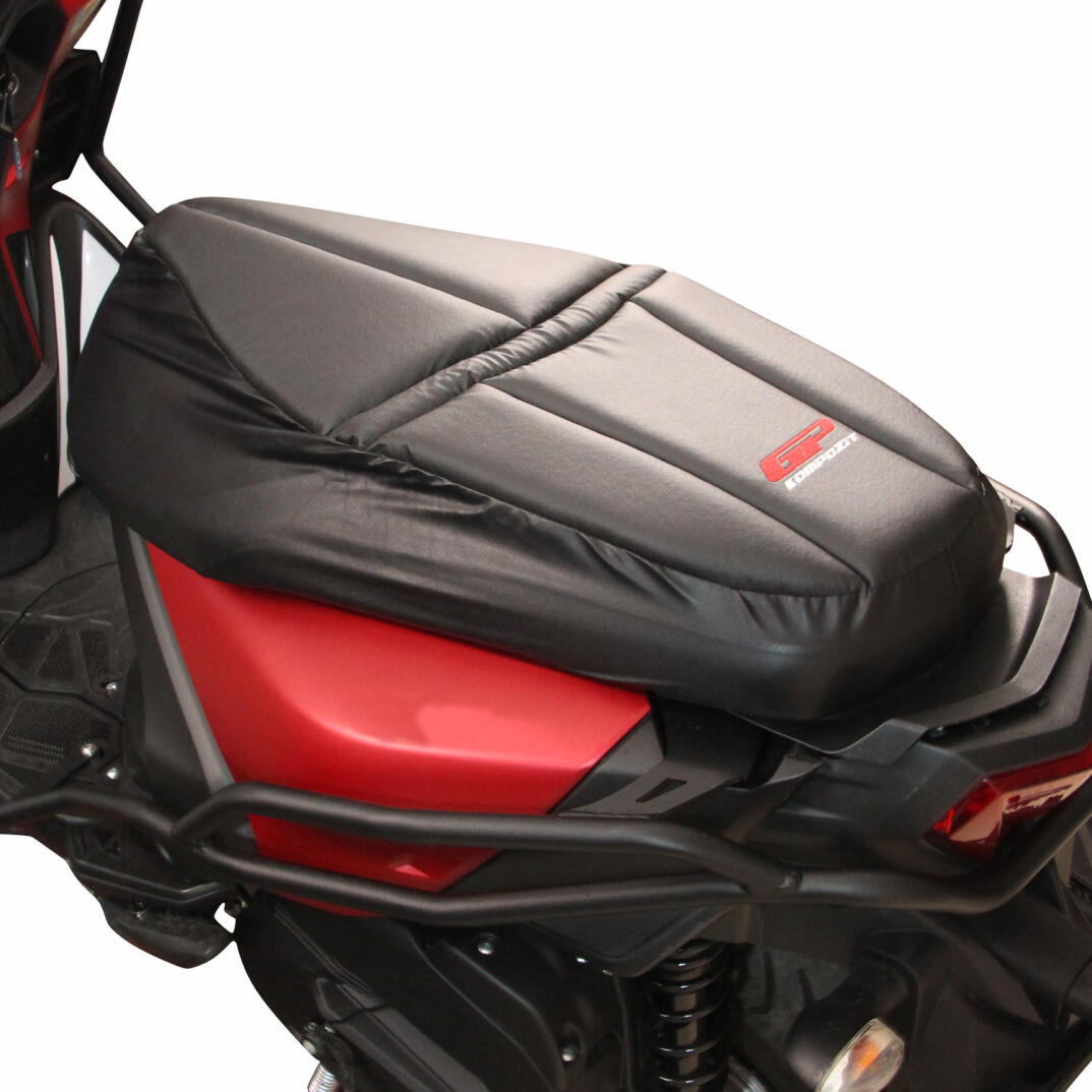 GP Kompozit Yamaha RayZR 2024 Uyumlu Motosiklet Konfor Sele Kılıfı Siyah - 4