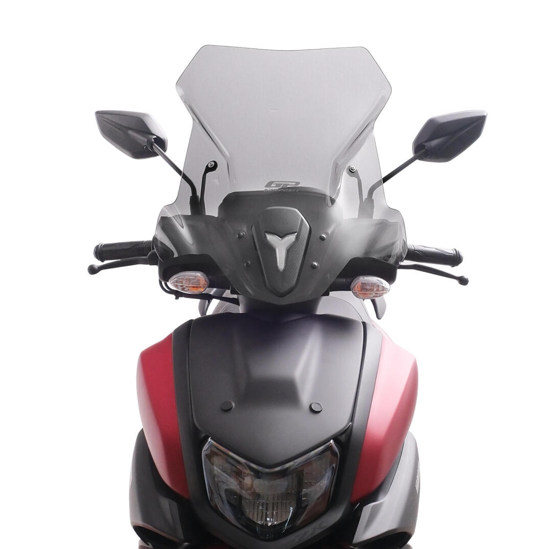 GP Kompozit Yamaha RayZR 2024 Uyumlu Ön Tur Camı Füme - 2