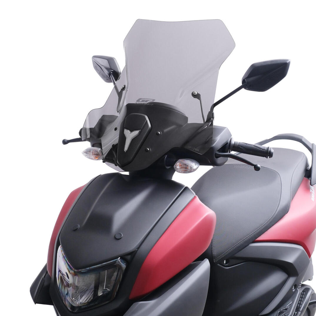 GP Kompozit Yamaha RayZR 2024 Uyumlu Ön Tur Camı Füme - 3
