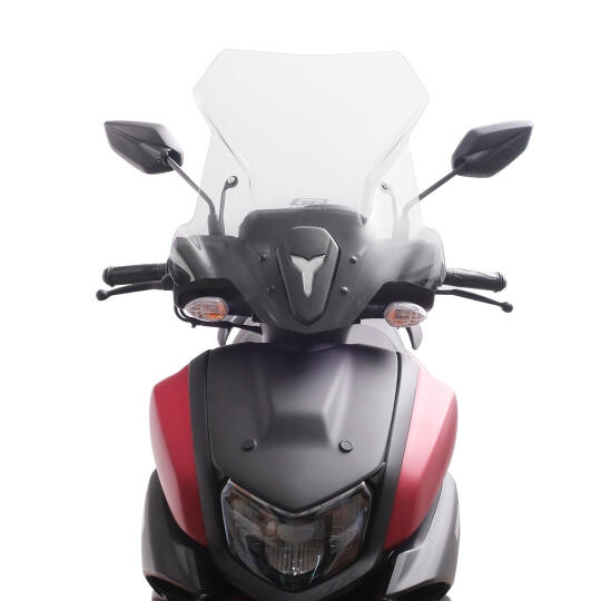 GP Kompozit Yamaha RayZR 2024 Uyumlu Ön Tur Camı Şeffaf (1)
