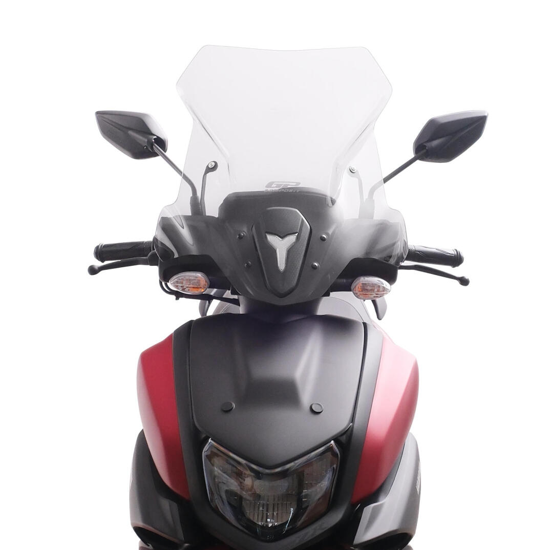 GP Kompozit Yamaha RayZR 2024 Uyumlu Ön Tur Camı Şeffaf - 2