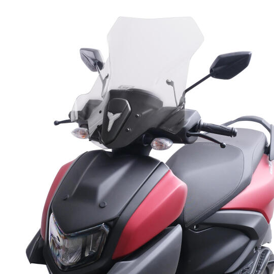 GP Kompozit Yamaha RayZR 2024 Uyumlu Ön Tur Camı Şeffaf - 3
