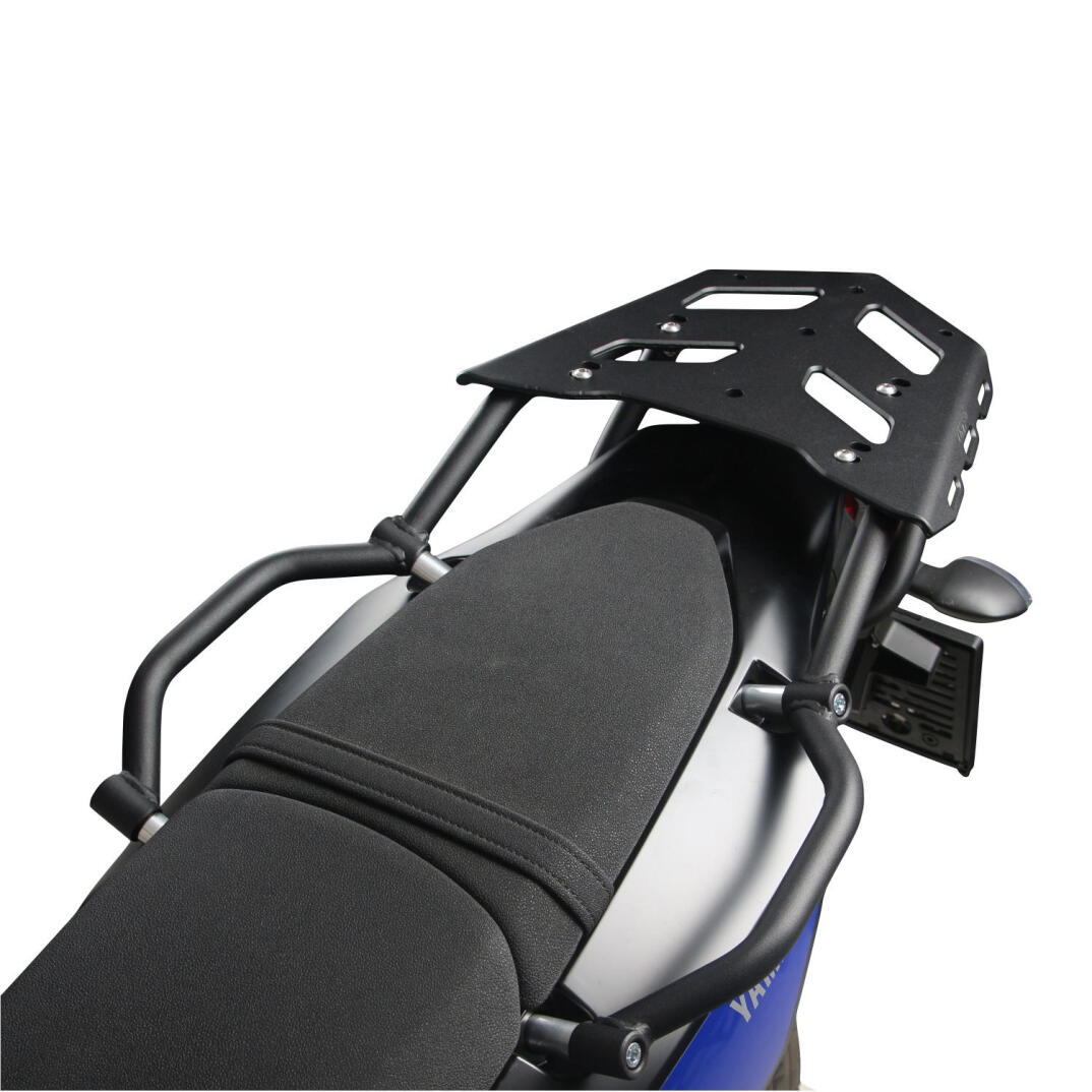GP Kompozit Yamaha Tenere 700 2019-2023 Uyumlu Ayaklı Arka Çanta Demiri Siyah - 2