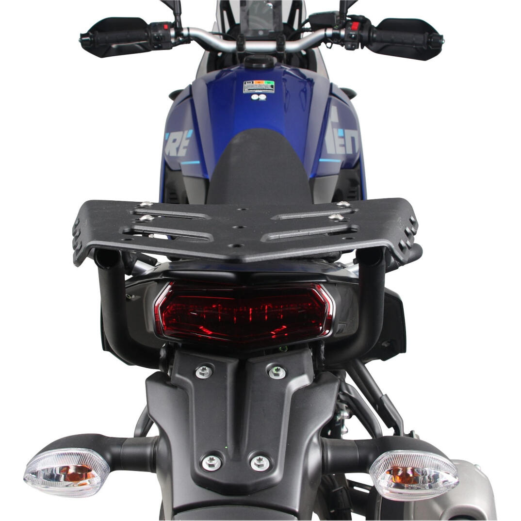 GP Kompozit Yamaha Tenere 700 2019-2023 Uyumlu Ayaklı Arka Çanta Demiri Siyah - 5