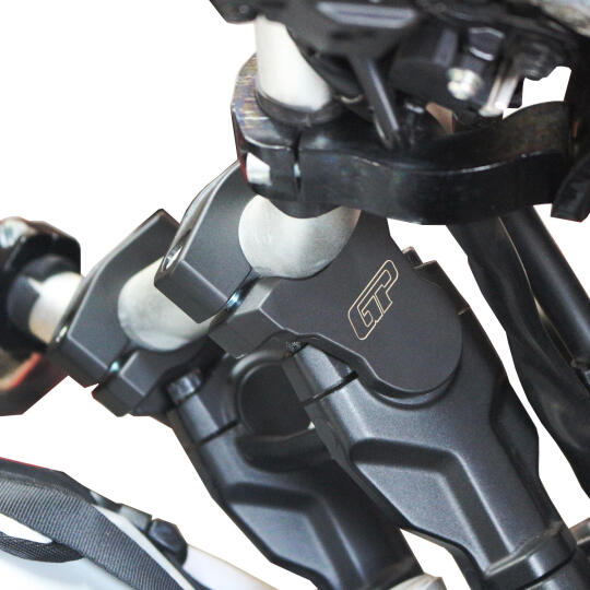GP Kompozit Yamaha Tenere 700 2019-2023 Uyumlu Gidon Yükseltme 28mm 3.5 Siyah (1)