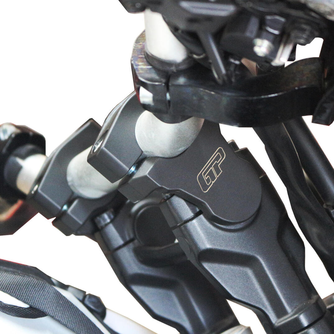 GP Kompozit Yamaha Tenere 700 2019-2023 Uyumlu Gidon Yükseltme 28mm 3.5 Siyah - 2