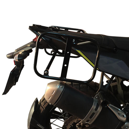 GP Kompozit Yamaha Tenere 700 2019-2023 Uyumlu Yan Çanta Demiri Siyah - 3