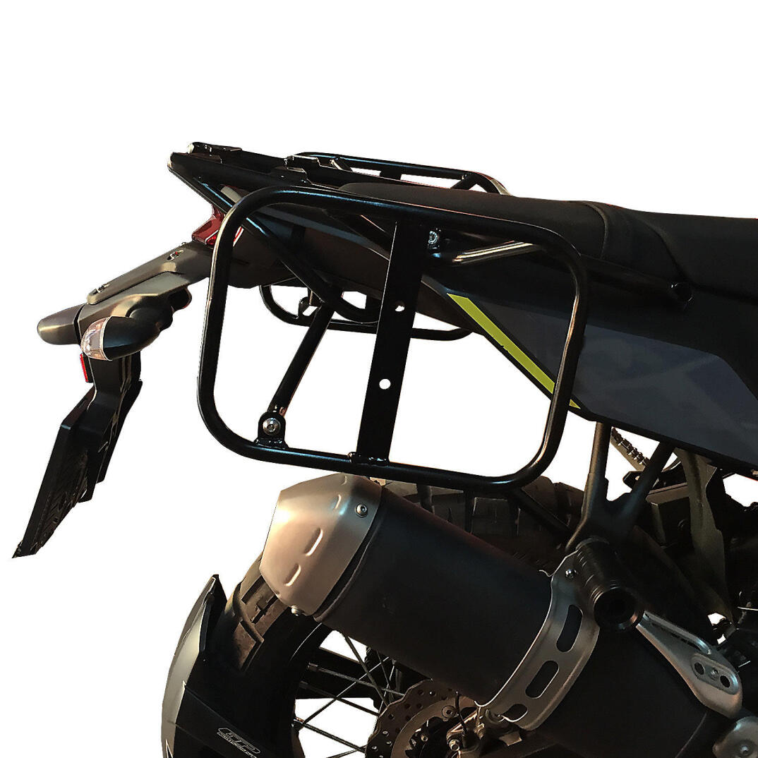 GP Kompozit Yamaha Tenere 700 2019-2023 Uyumlu Yan Çanta Demiri Siyah - 3