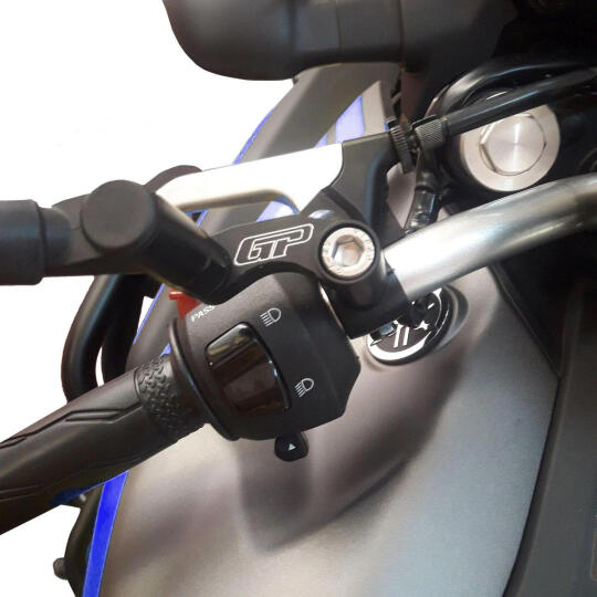 GP Kompozit Yamaha Tenere 700 2019-2024 Uyumlu Ayna Genişletme Siyah (1)