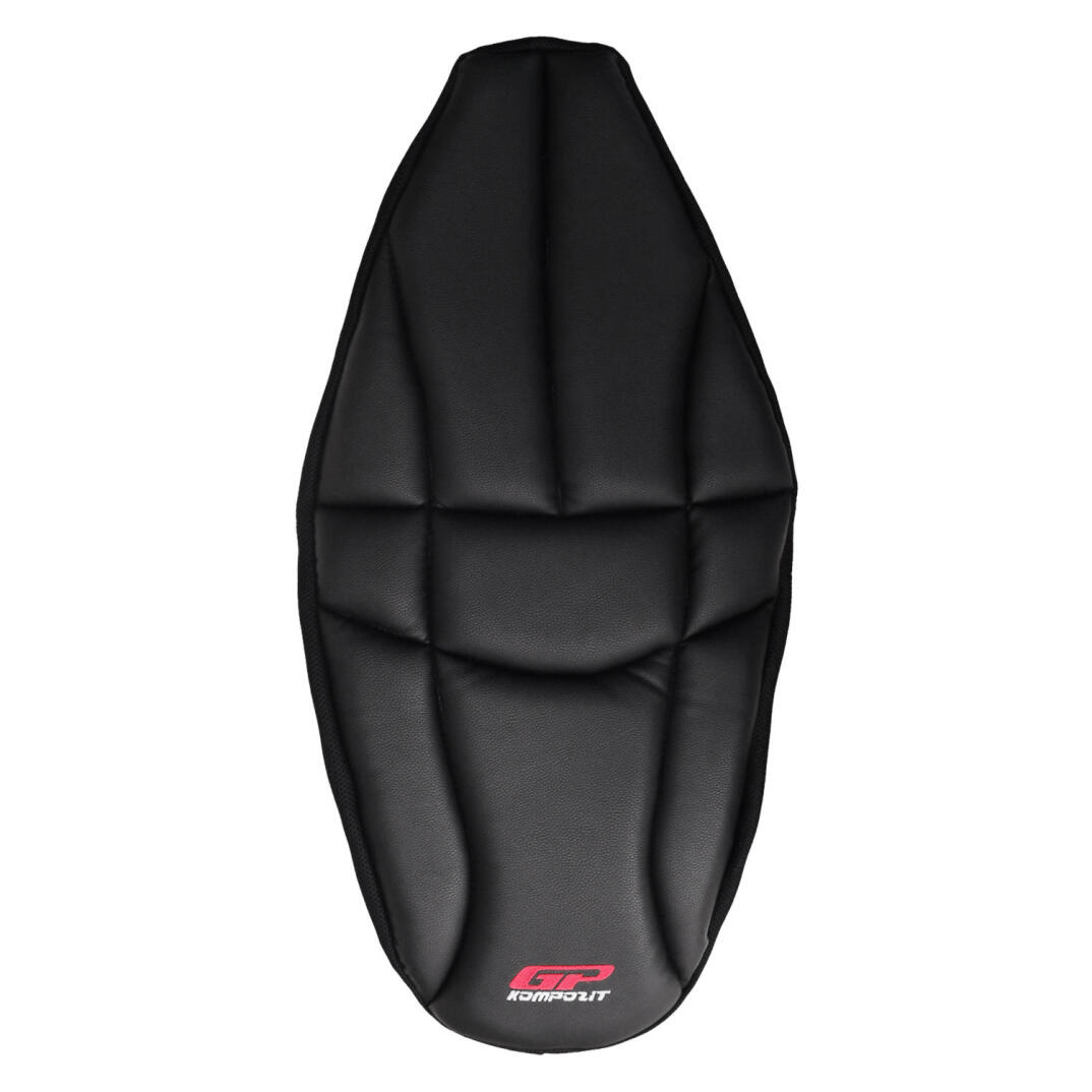 GP Kompozit Yamaha Tricity 2014-2024 Uyumlu Fileli Motosiklet Konfor Sele Kılıfı Siyah - 1