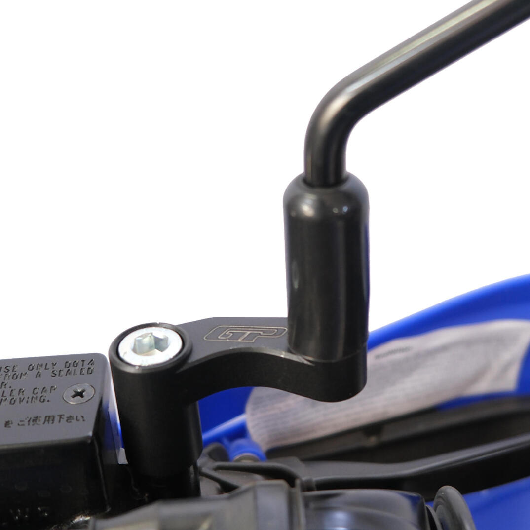 GP Kompozit Yamaha WR 125 R 2025-2026 Uyumlu Ayna Genişletme Siyah - 3