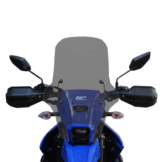 GP Kompozit Yamaha WR 125 R 2025-2026 Uyumlu Kısa Ön Cam Füme (1)