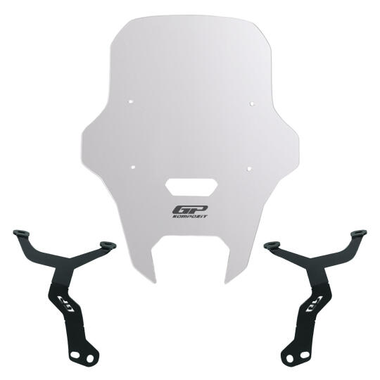 GP Kompozit Yamaha WR 125 R 2025-2026 Uyumlu Kısa Ön Cam Şeffaf