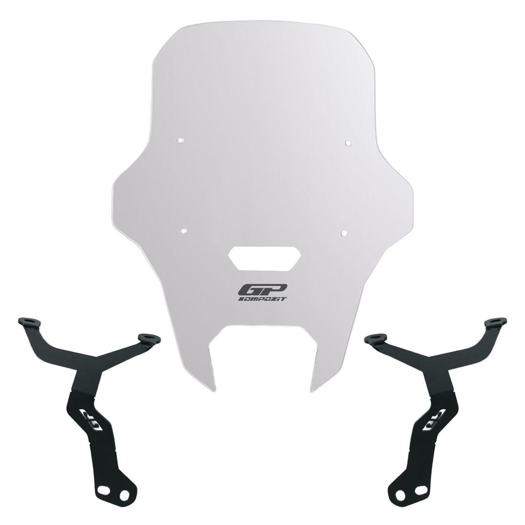 GP Kompozit Yamaha WR 125 R 2025-2026 Uyumlu Kısa Ön Cam Şeffaf - 1