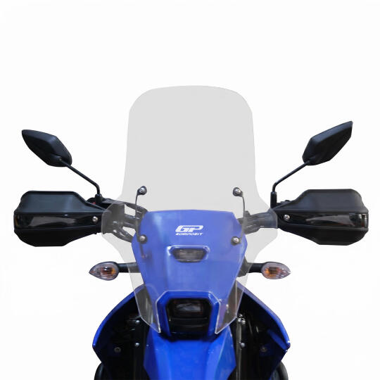 GP Kompozit Yamaha WR 125 R 2025-2026 Uyumlu Kısa Ön Cam Şeffaf (1)