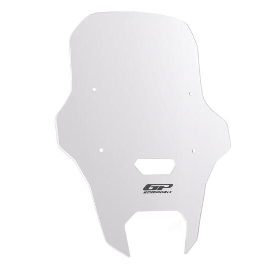 GP Kompozit Yamaha WR 125 R 2025-2026 Uyumlu Kısa Ön Cam Şeffaf - 4