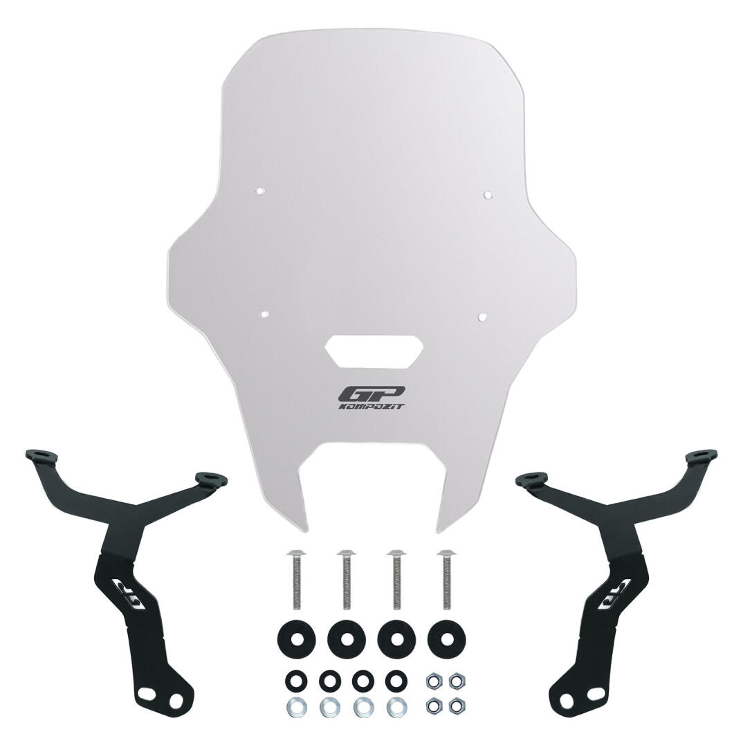 GP Kompozit Yamaha WR 125 R 2025-2026 Uyumlu Kısa Ön Cam Şeffaf - 5