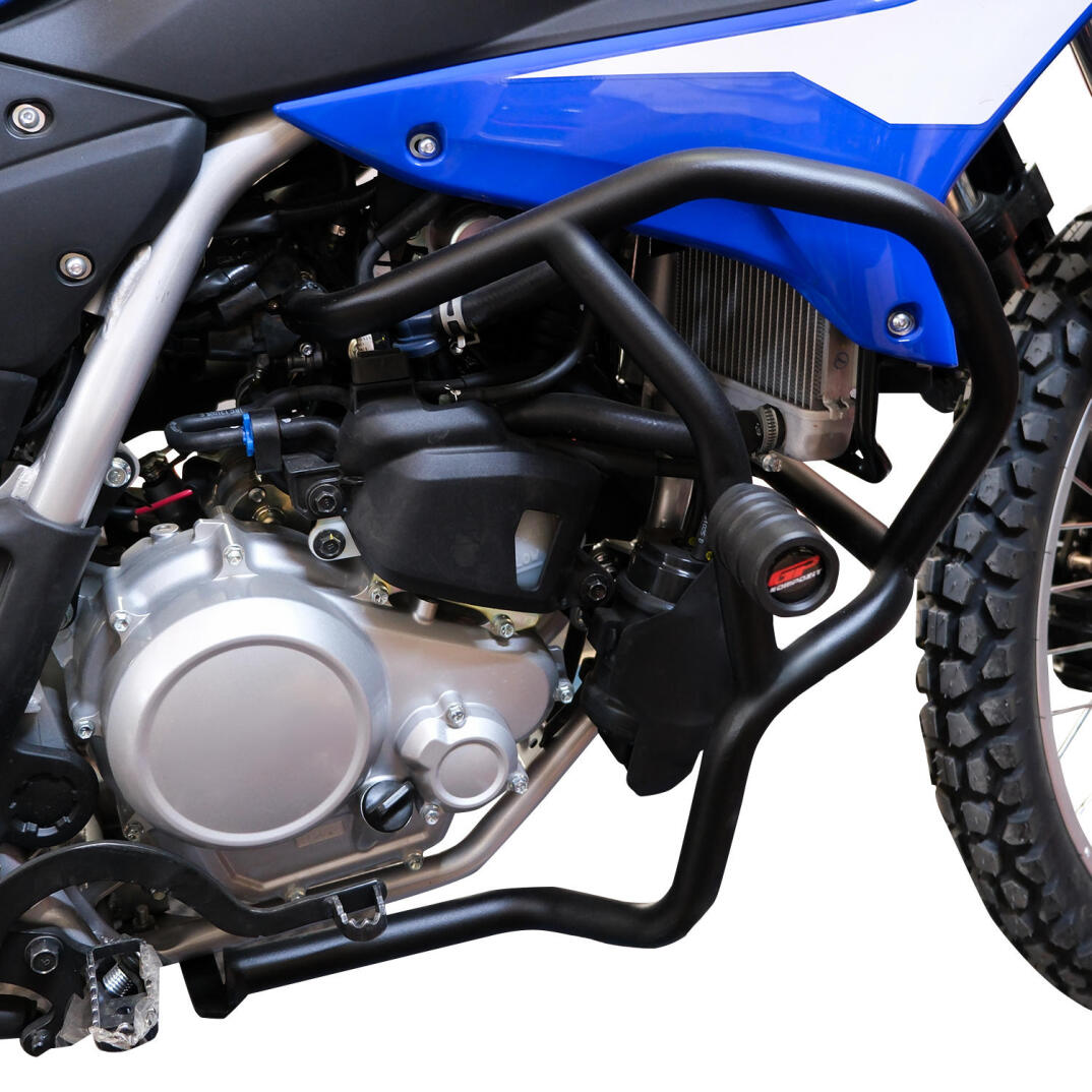 GP Kompozit Yamaha WR 125 R 2025-2026 Uyumlu Motor Koruma Demiri Siyah - 2
