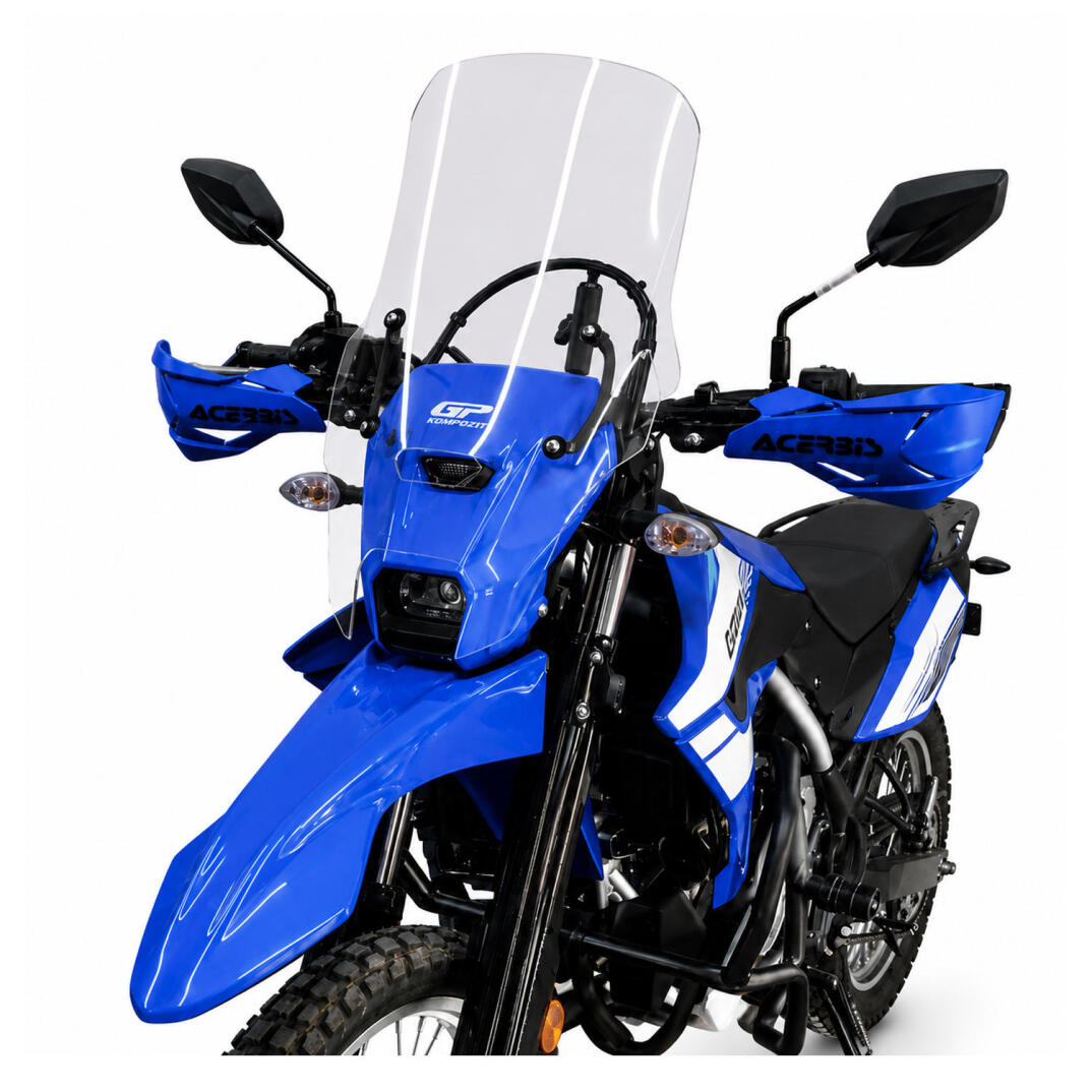 GP Kompozit Yamaha WR 125 R 2025-2026 Uyumlu Ön Cam Füme - 3