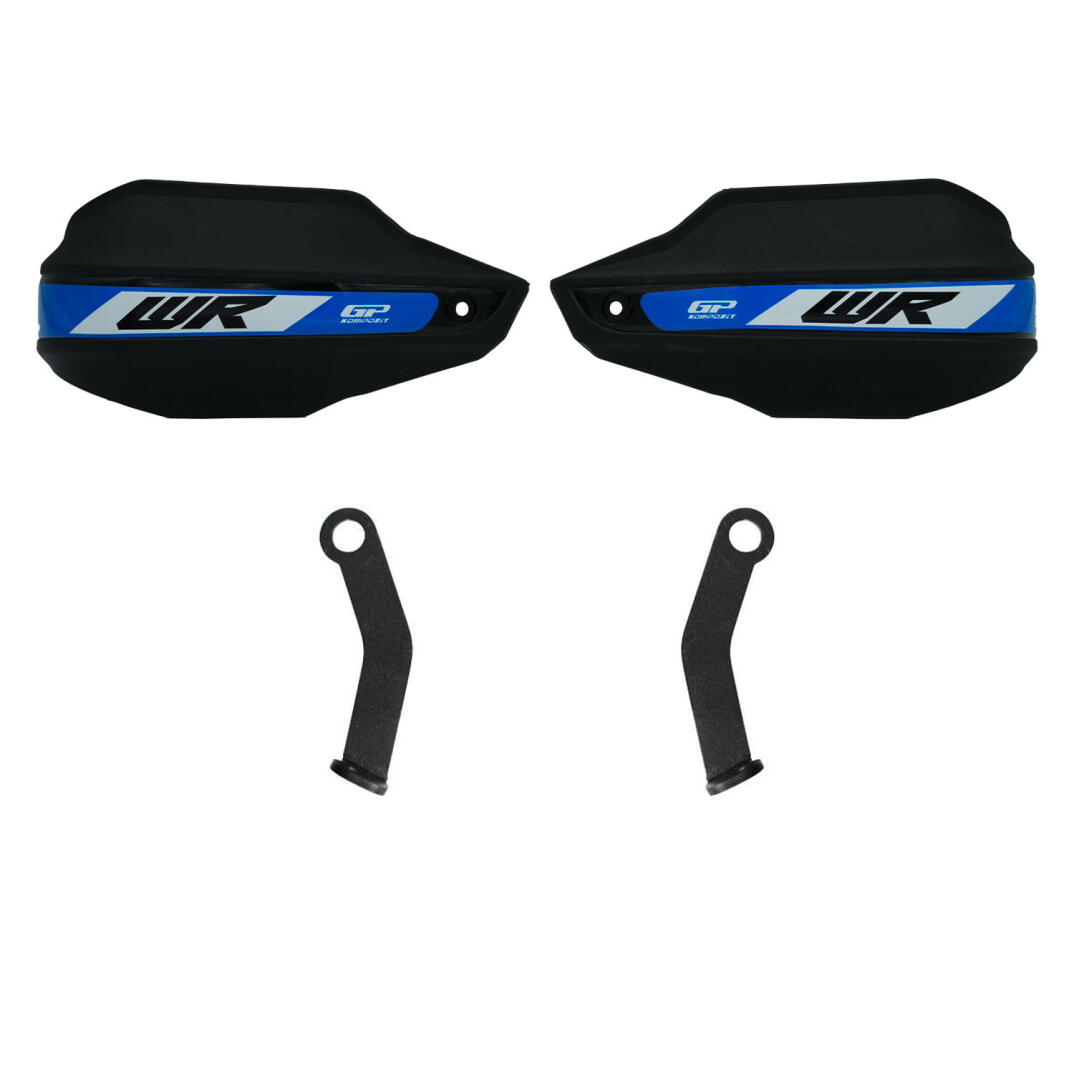 GP Kompozit Yamaha WR 125 R 2025-2026 Uyumlu Plastik Elcik Koruma Siyah - 1