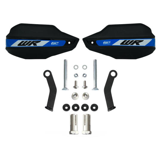 GP Kompozit Yamaha WR 125 R 2025-2026 Uyumlu Plastik Elcik Koruma Siyah - 5