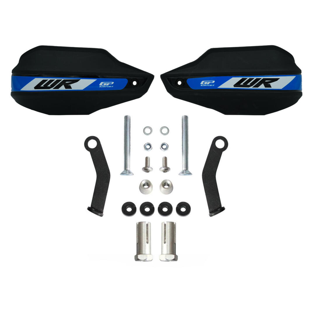 GP Kompozit Yamaha WR 125 R 2025-2026 Uyumlu Plastik Elcik Koruma Siyah - 5