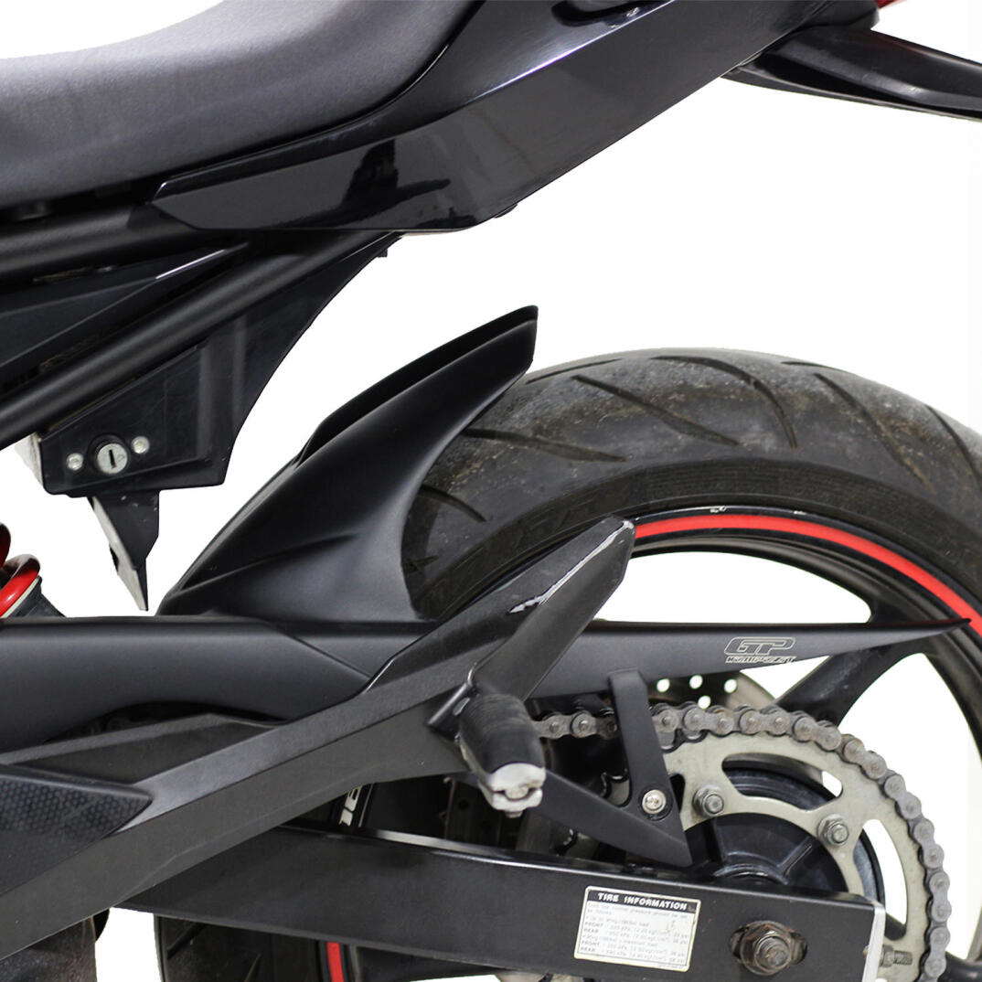 GP Kompozit Yamaha XJ6 2011-2016 Uyumlu Arka Çamurluk Siyah - 2
