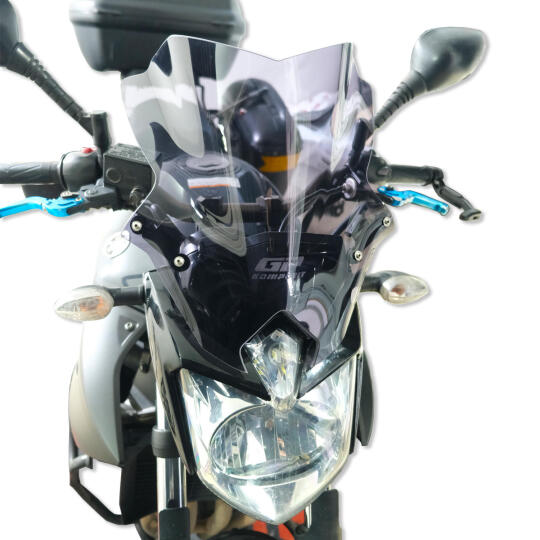 GP Kompozit Yamaha XJ6 2011-2016 Uyumlu Ön Cam Füme - 3